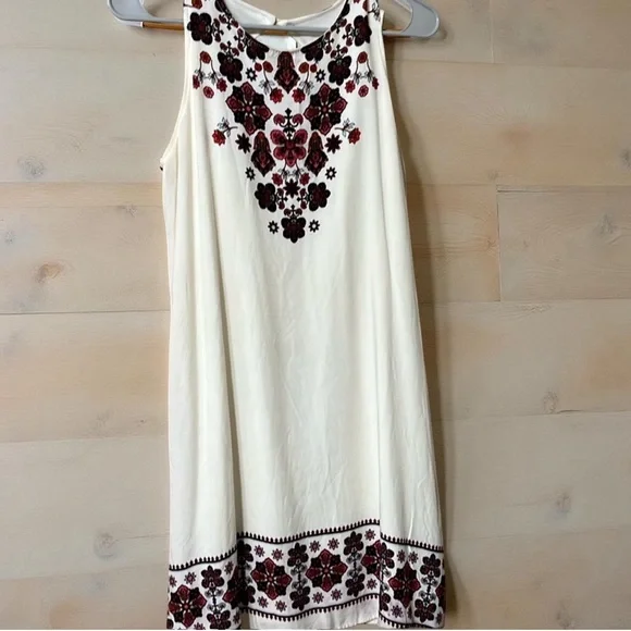 Xhilaration Dresses Xhilaration White Dress With Red And Black